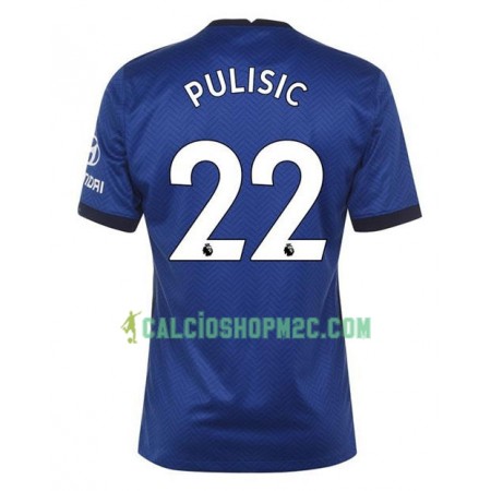 Chelsea Christian Pulisic 22 Maglia Prima 2020/2021 Manica Corta